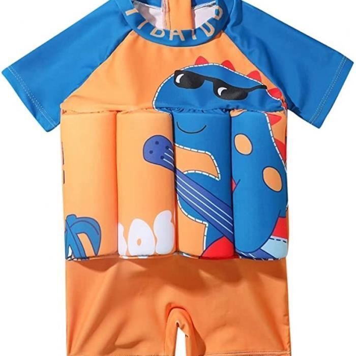 Muta galleggiante per bambini - Costume da bagno - 2-4 anni - Arancione, Blu - Principiante - Galleggianti in EVA