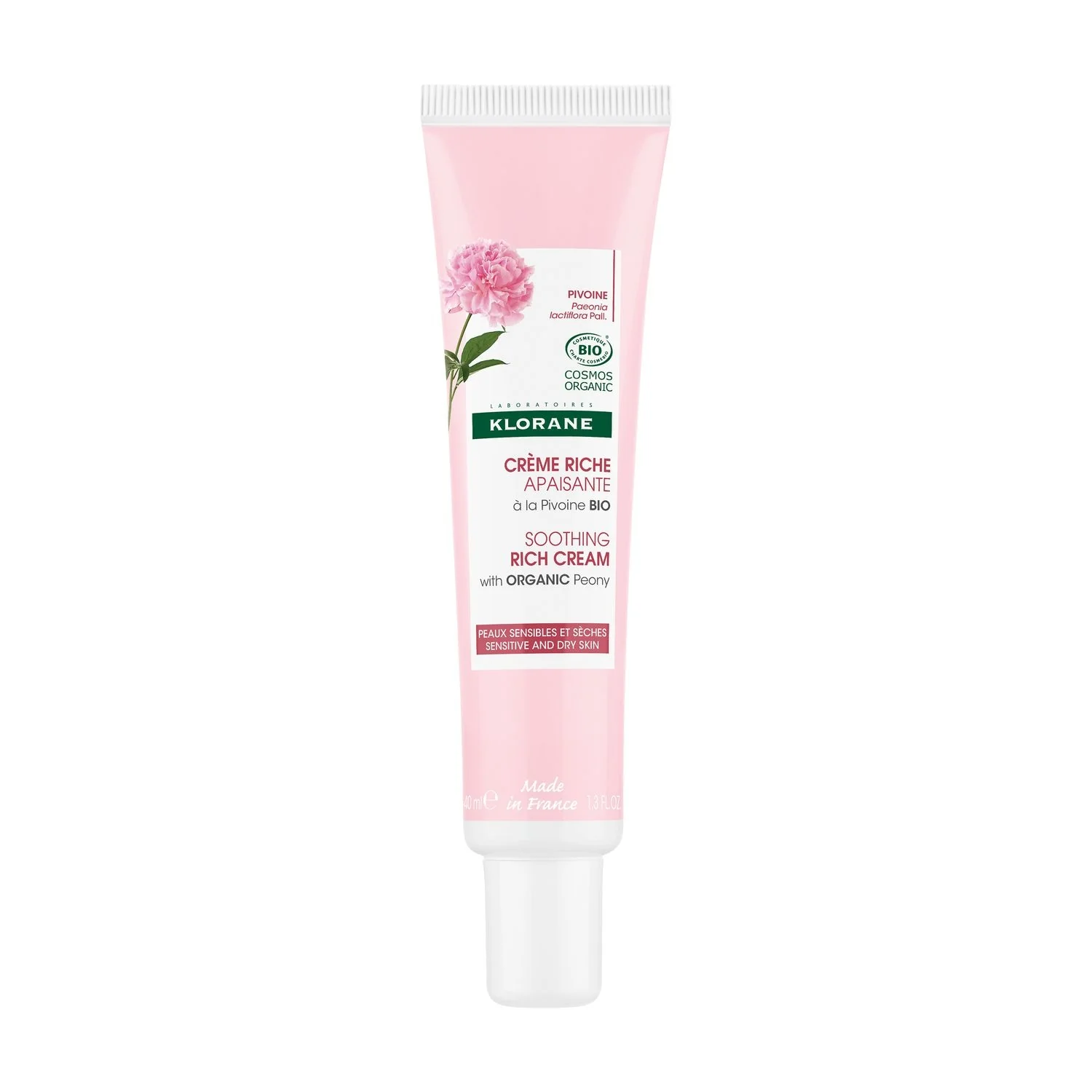Peonia Viso Crema Ricca Lenitiva alla Peonia BIO - Tratt.viso 24 ore lenitiva