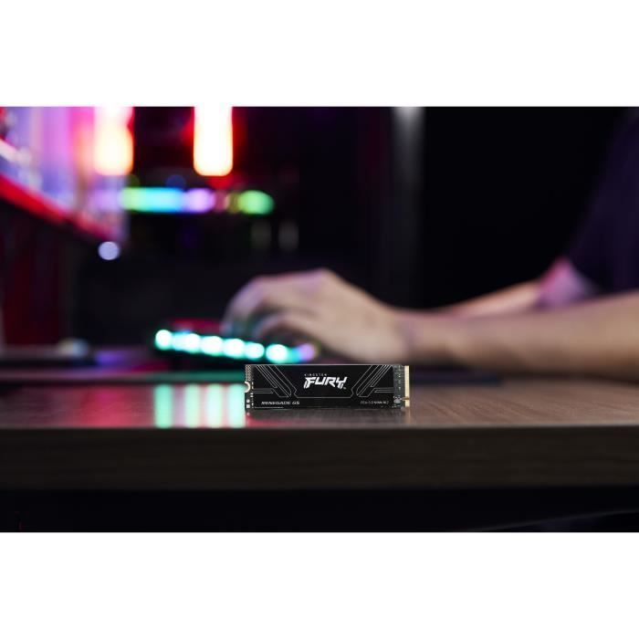 KINGSTON - FURY Renegade G5 - Internal SSD - 2TB - M.2 2280 - PCI Express 5.0 x4 (NVMe) - Read speeds up to 10,000 MB/s