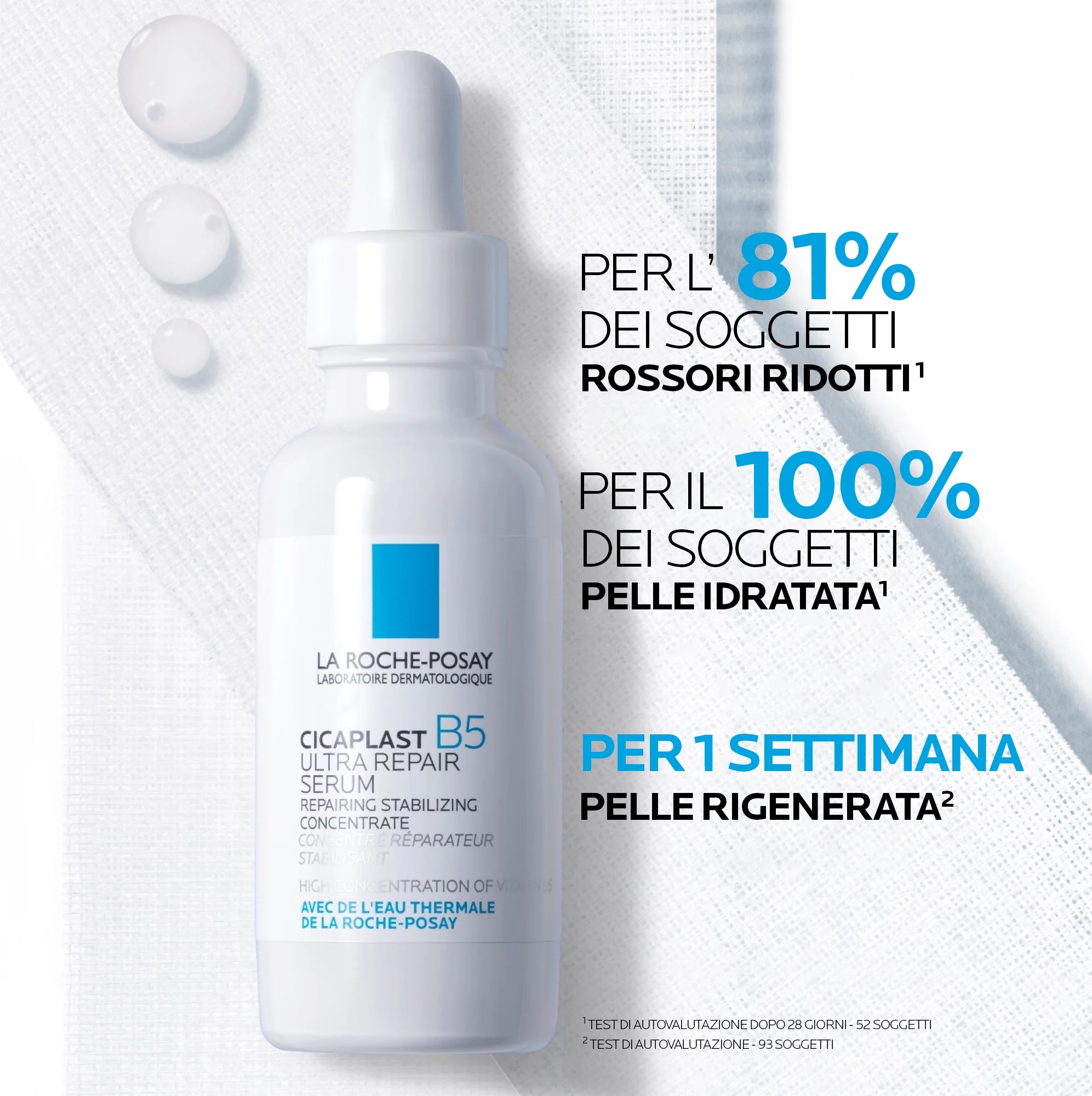 LA ROCHE POSAY La Roche Posay Cicaplast B5 serum 30 ml Hydraterend, regenererend, ultra-regenererend.