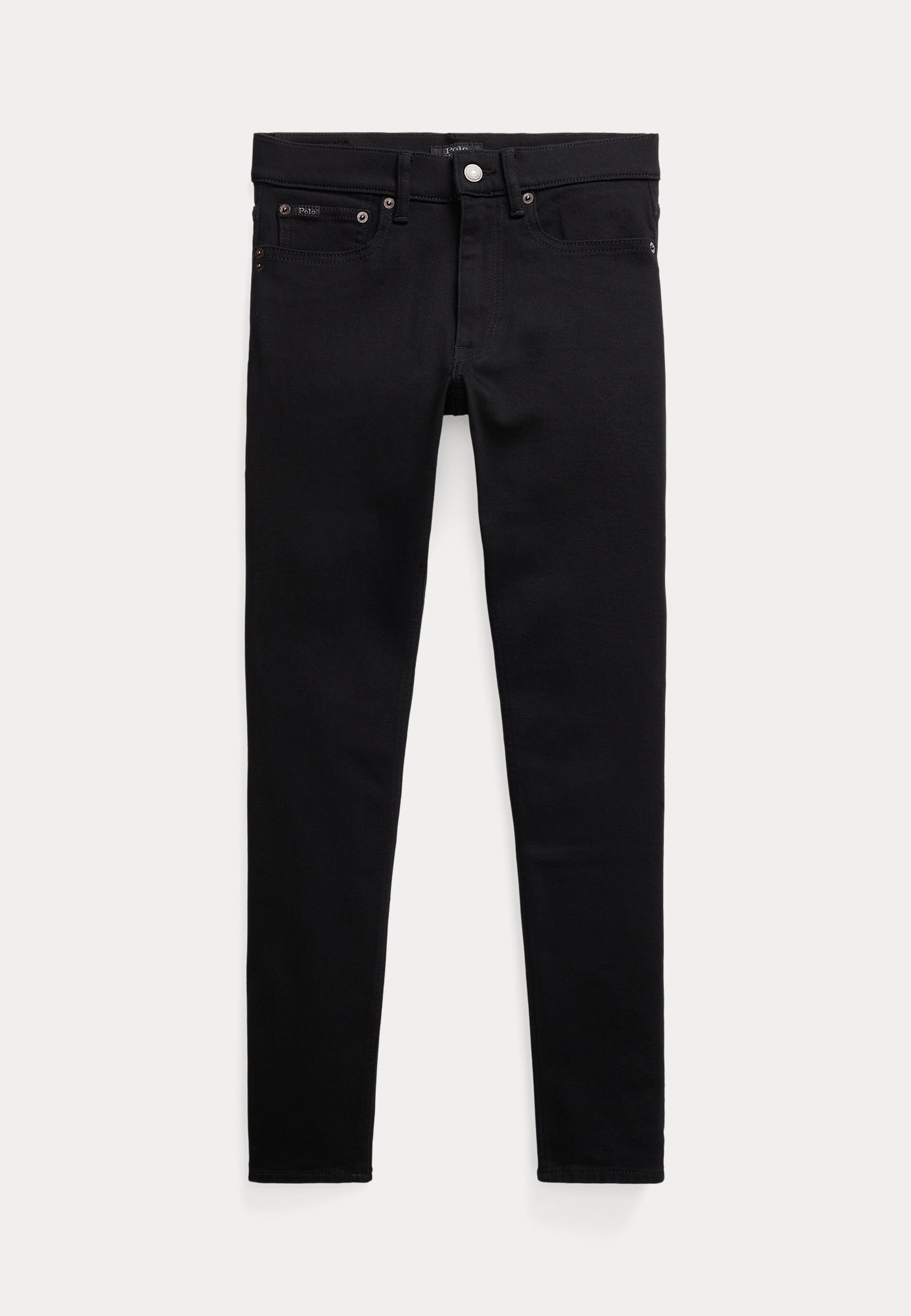 Džínsy Polo Ralph Lauren Skinny Fit - čierne denimové