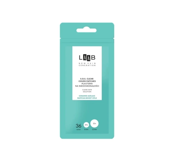AA LAAB Clear Skin Solution S.O.S. Clear Cover Patches plasterki na niedoskonałości 36 sztuk