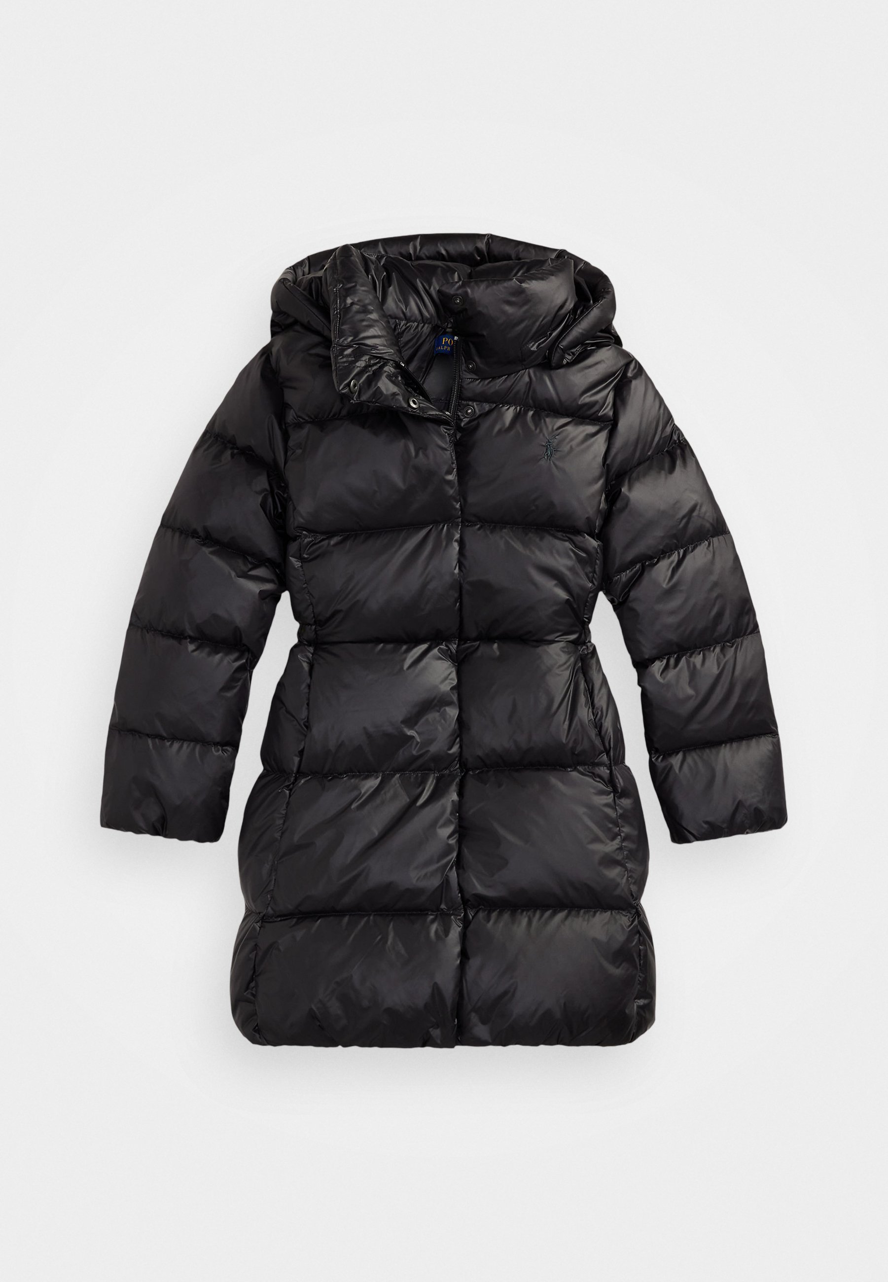 Polo Ralph Lauren CELIA LANGE DONSJACK MET CAPUCHON - Donsjas - zwart