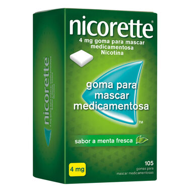 Nicorette Nicorette 105 purukumia Nikotiini 4 mg Minttu 105 purukumia 105 purukumia