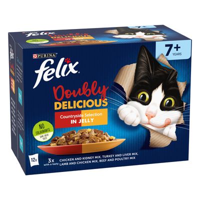 Felix Senior As Good As It Looks - Doubly Delicious 12 x 100g