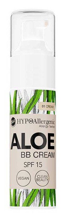 Hypoalergénny BB krém a CC krém s aloe vera SPF15
