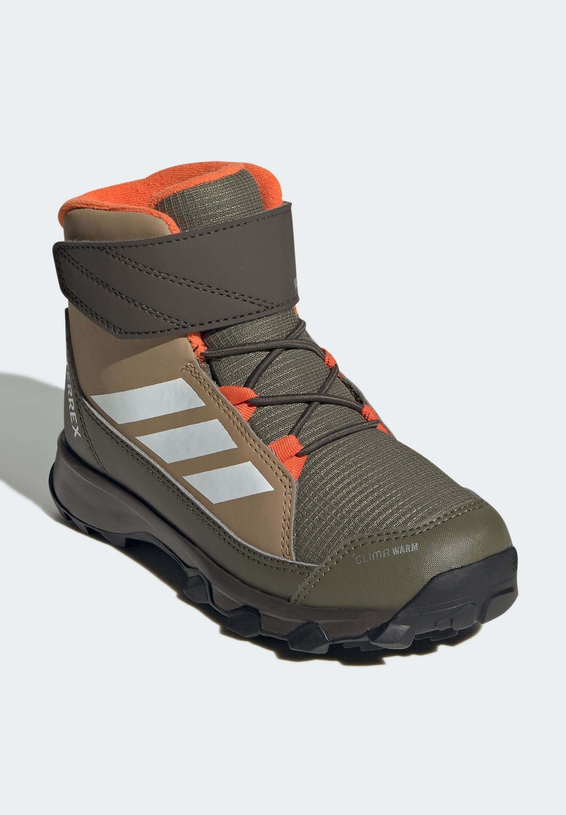 Adidas Terrex UNISEX - Winterlaarzen - karton/ftwr wit/semi impact oranje