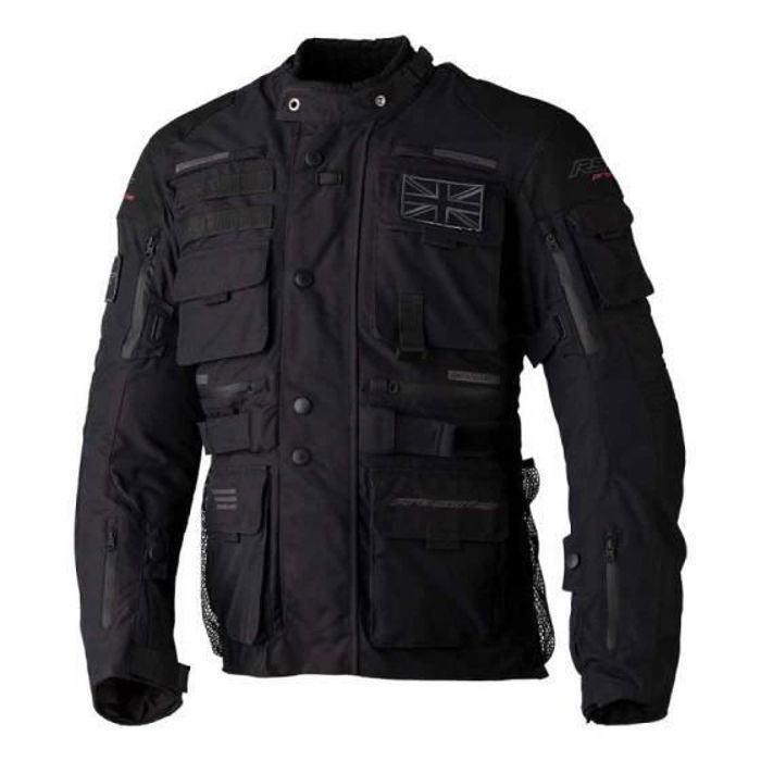 Chaqueta de moto textil RST Pro Series Ambush CE - Negra - Talla L