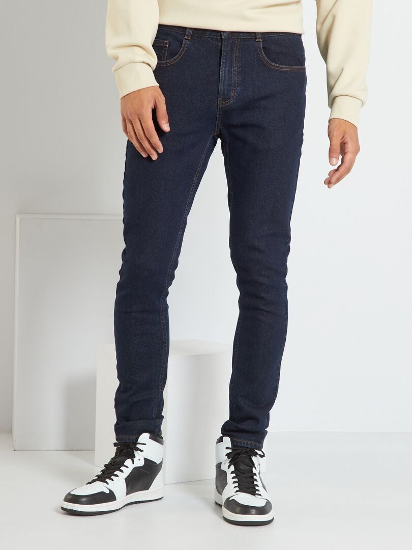 Milieuvriendelijke skinny jeans - BLAUW