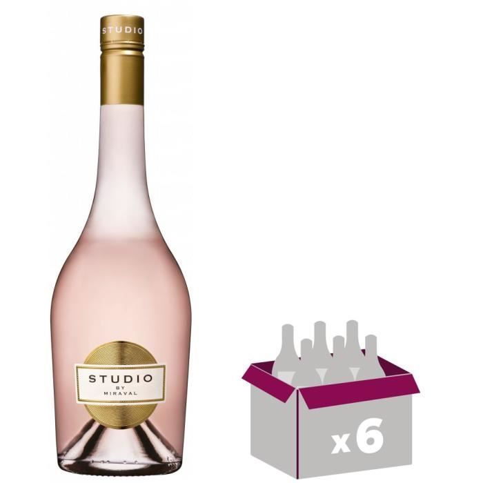 Studio by Miraval 2025 IGP Méditerranée - Vino Rosado x6
