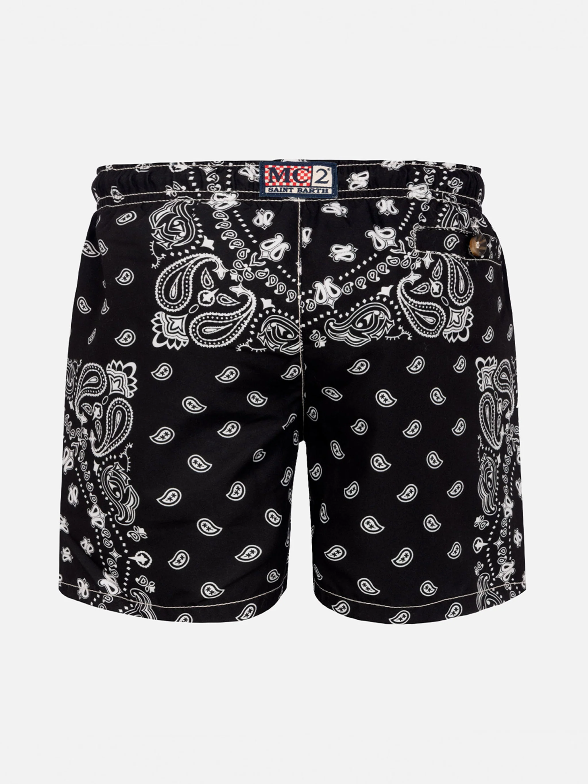 Caprese Jr Badeanzug in mittlerer Länge mit Bandana-Print