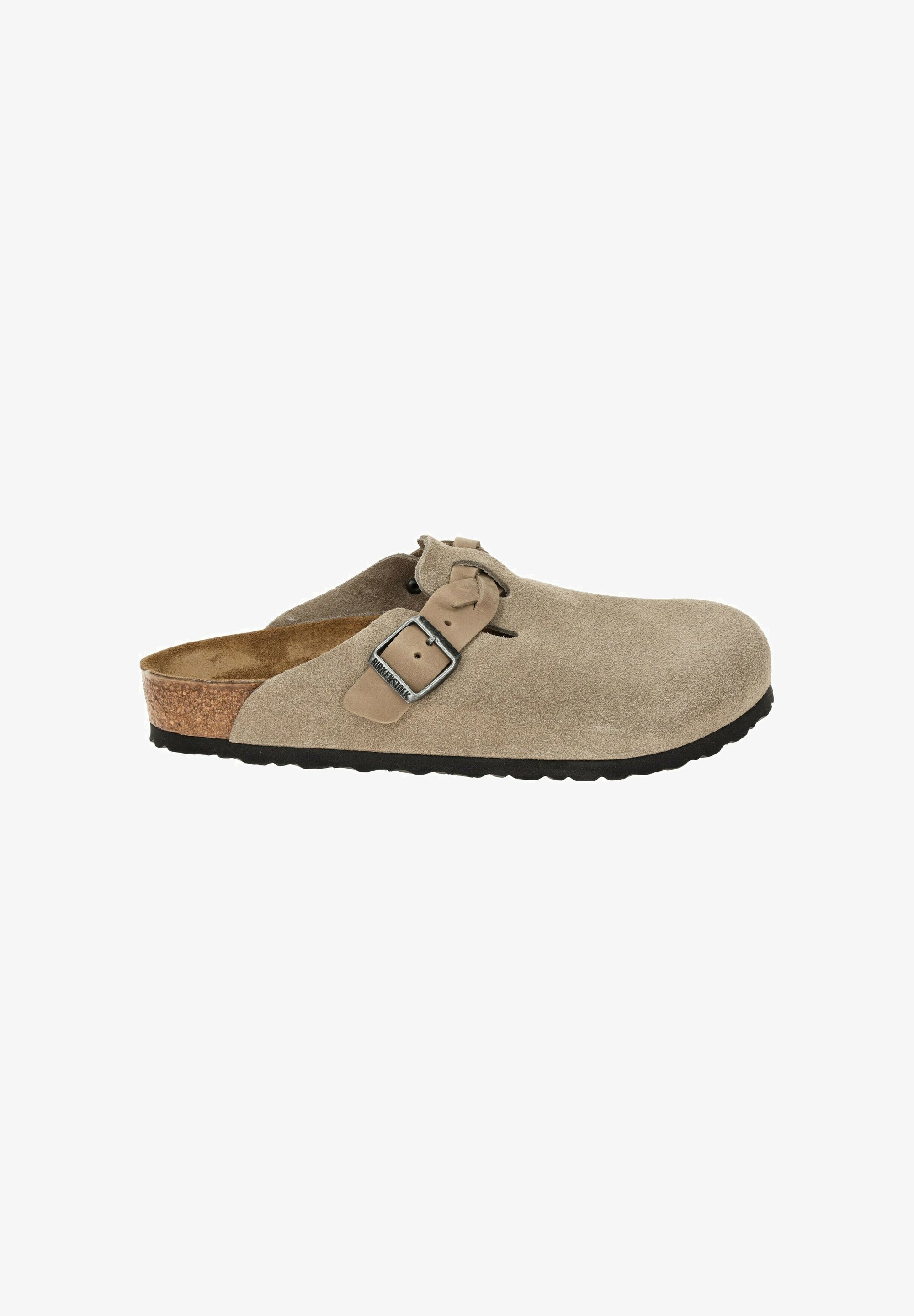 Birkenstock BOSTON BRAIDED LEOI LEVE REGULAR - Mules - taupe