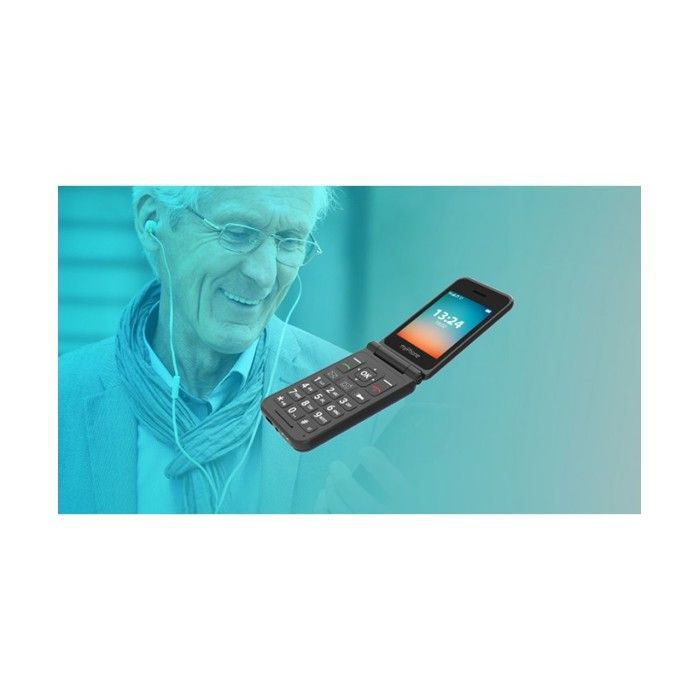 Flip Phone - MP MYPHONE - myPhone Flip LTE - SOS Button - 4G - 1000 mAh Battery