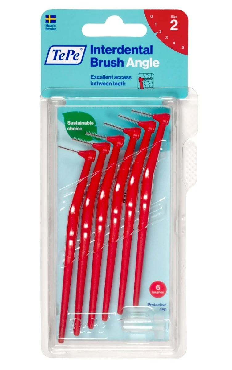 TEPE Tepe Angle Red, Größe ISO 2, Interdentalreinigung