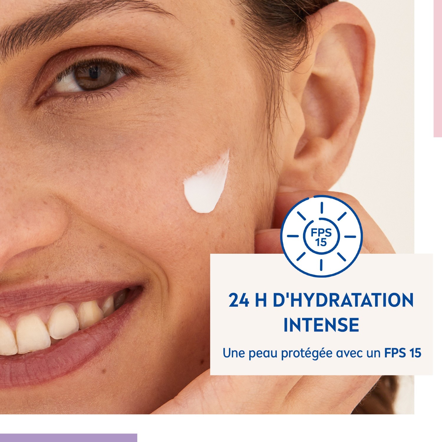NIVEA Soin de Jour Fraîcheur hydratante 24H Vitamine E FPS15 peaux normales