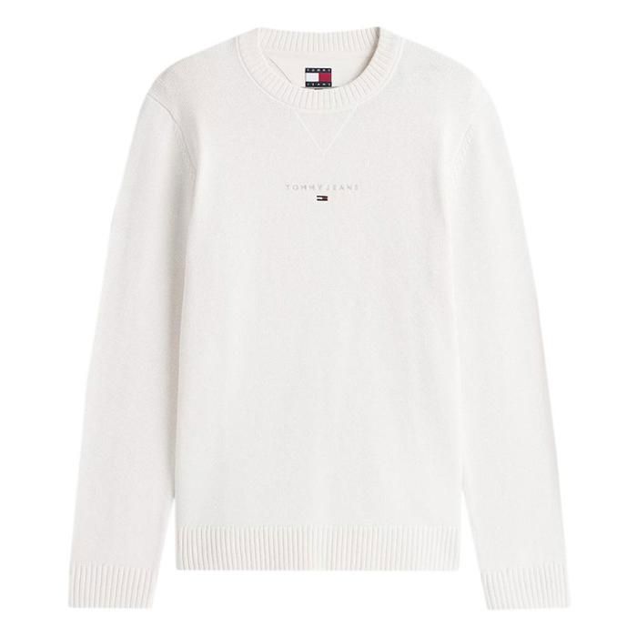 Tommy Hilfiger Linears Men's White Sweater