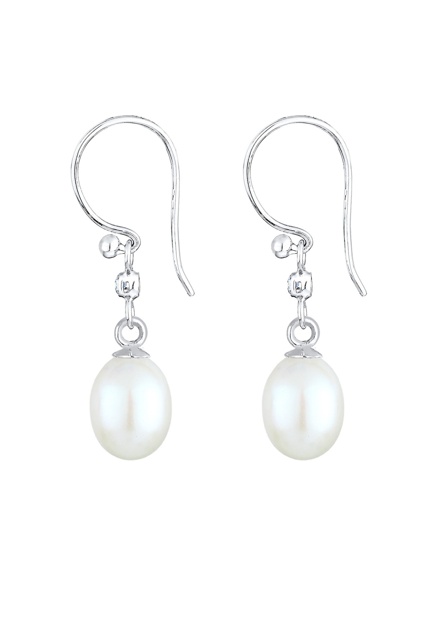 Elli DIAMONDS avec Perles de Culture d'Eau Douce et Diamant