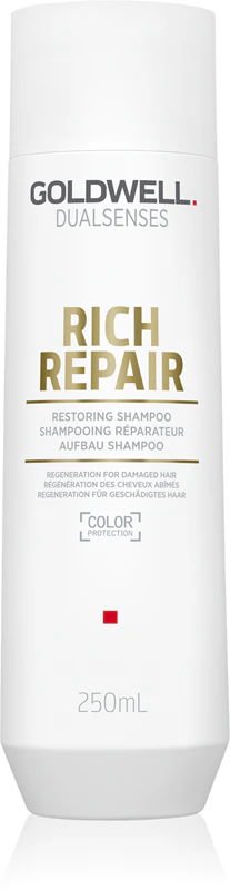 Shampoo Goldwell Dualsenses Rich Repair para cabelos secos e danificados