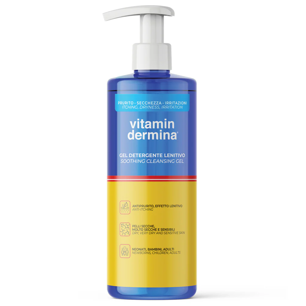 Vitamindermina Gel Detergente Lenitivo - Detergenti Intimi