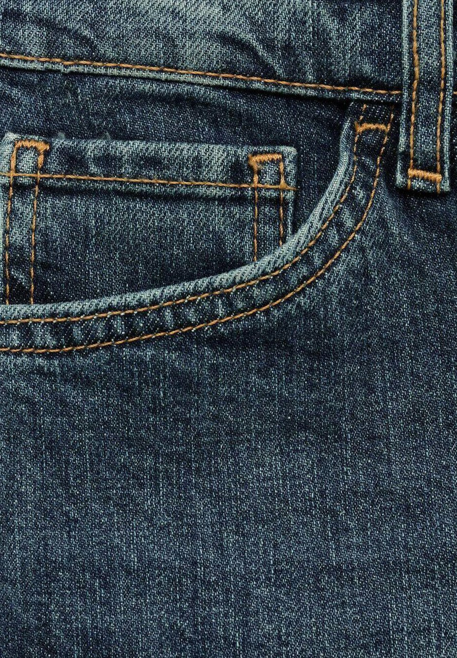 Mango Slim fit jeans - donkerblauw