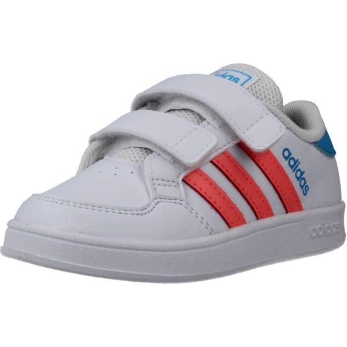 Basket Enfant Fille - ADIDAS 117146 - Rose - Lacets - Synthétique