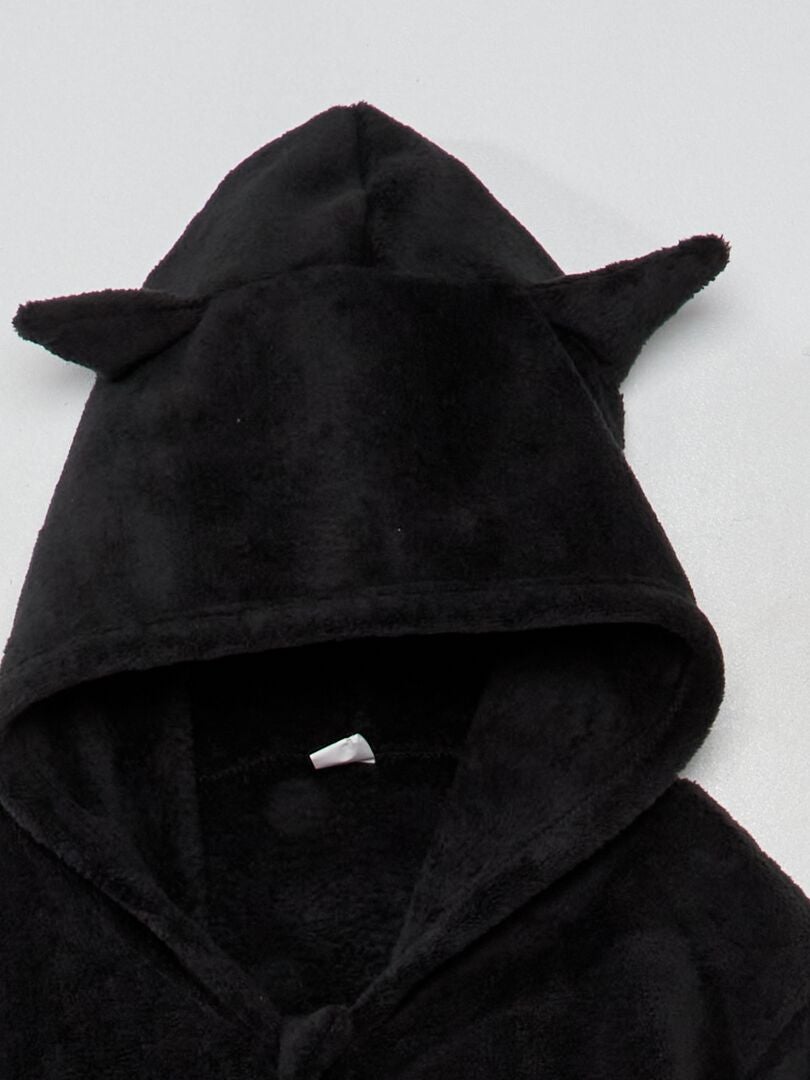 Traje sherpa de 'Batman' - NEGRO