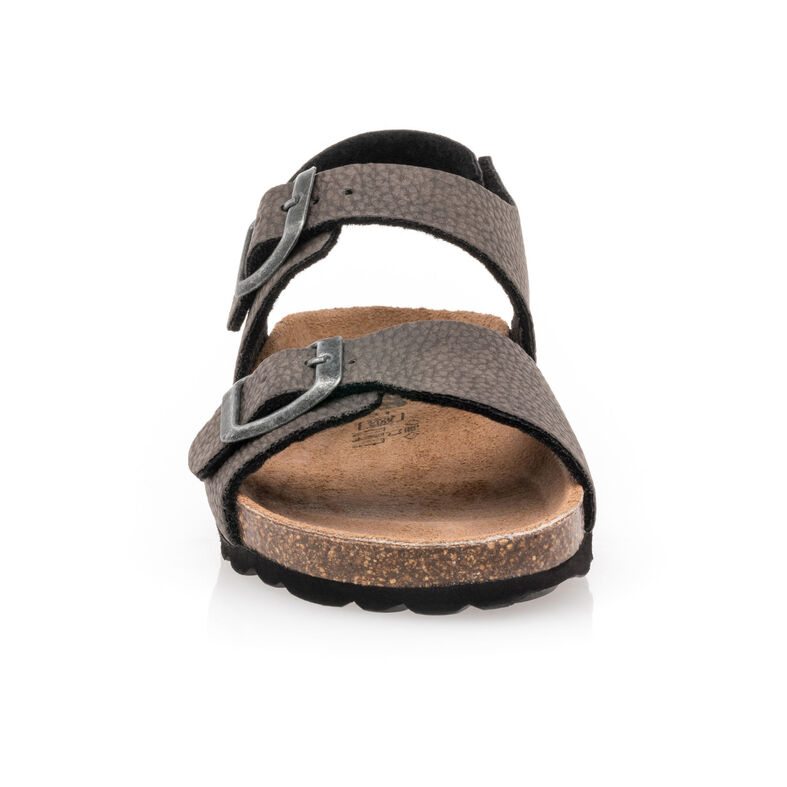 Sandalias marrones para niño / Zapatos de punta abierta