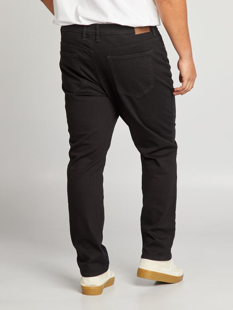 Calça jeans slim de 5 bolsos - tamanho L34 - preta