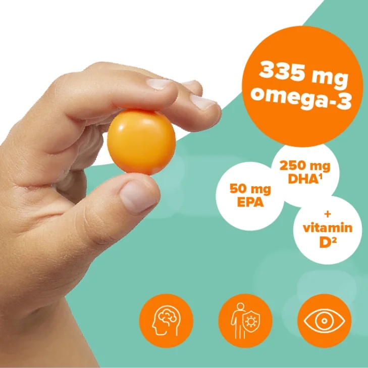 Dr. Max Dr. Max Omega Kids Bonbons à mâcher 30 Gelées