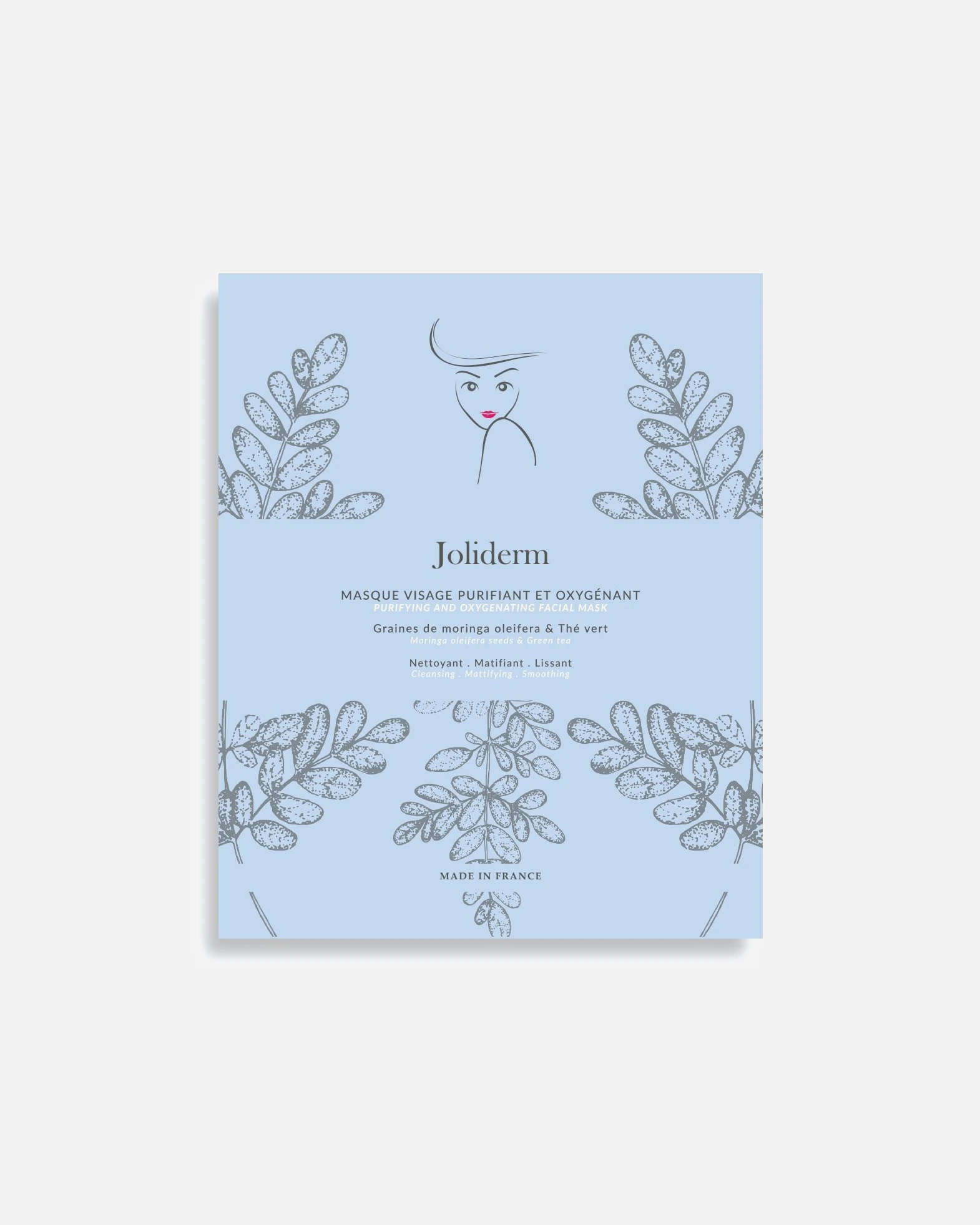 Joliderm Masque visage purifiant et oxygénant