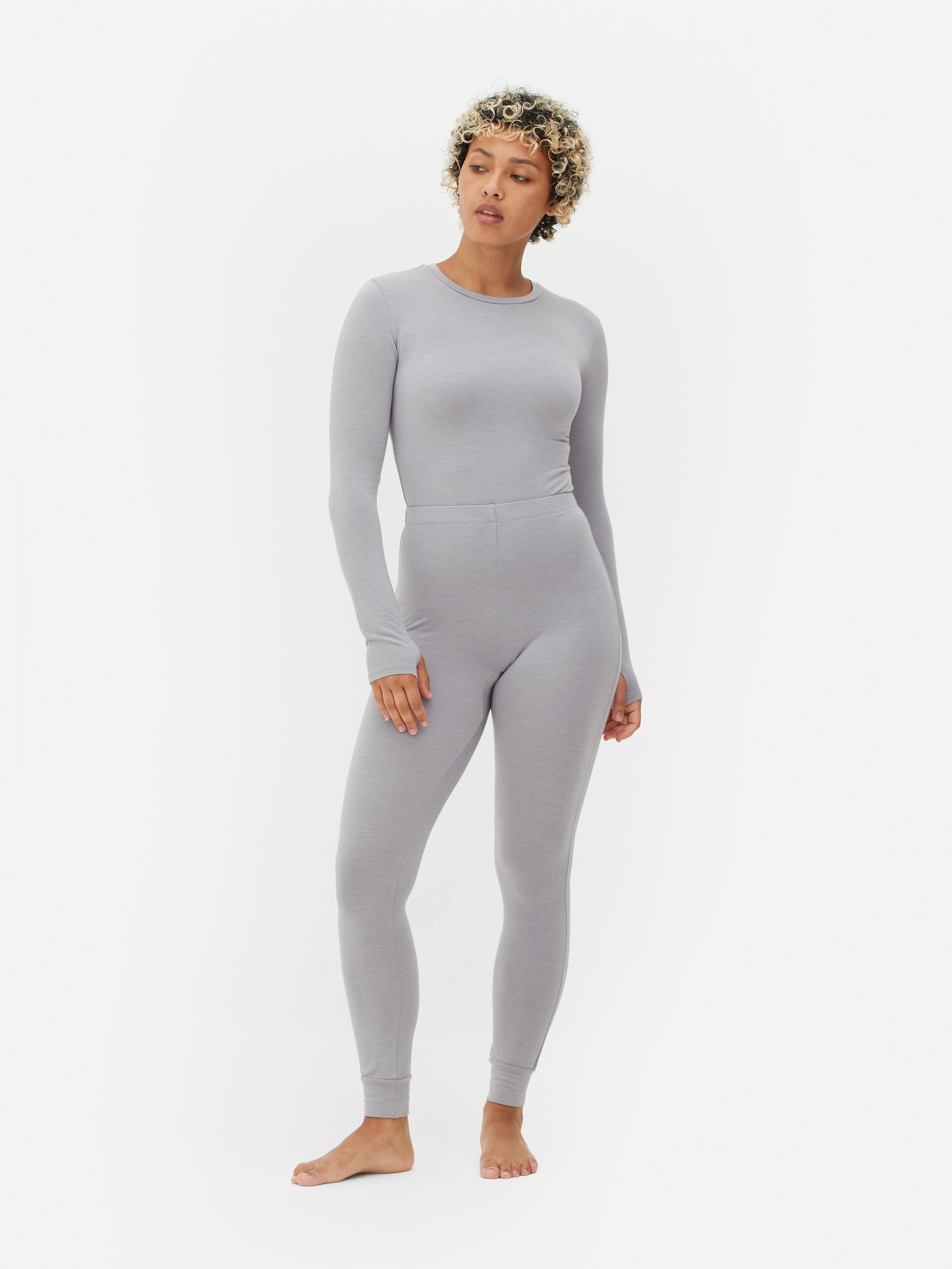 Thermoleggings mit Bündchen an den Knöcheln. Diese Thermoleggings sind die perfekte Basisschicht für kältere Tage.