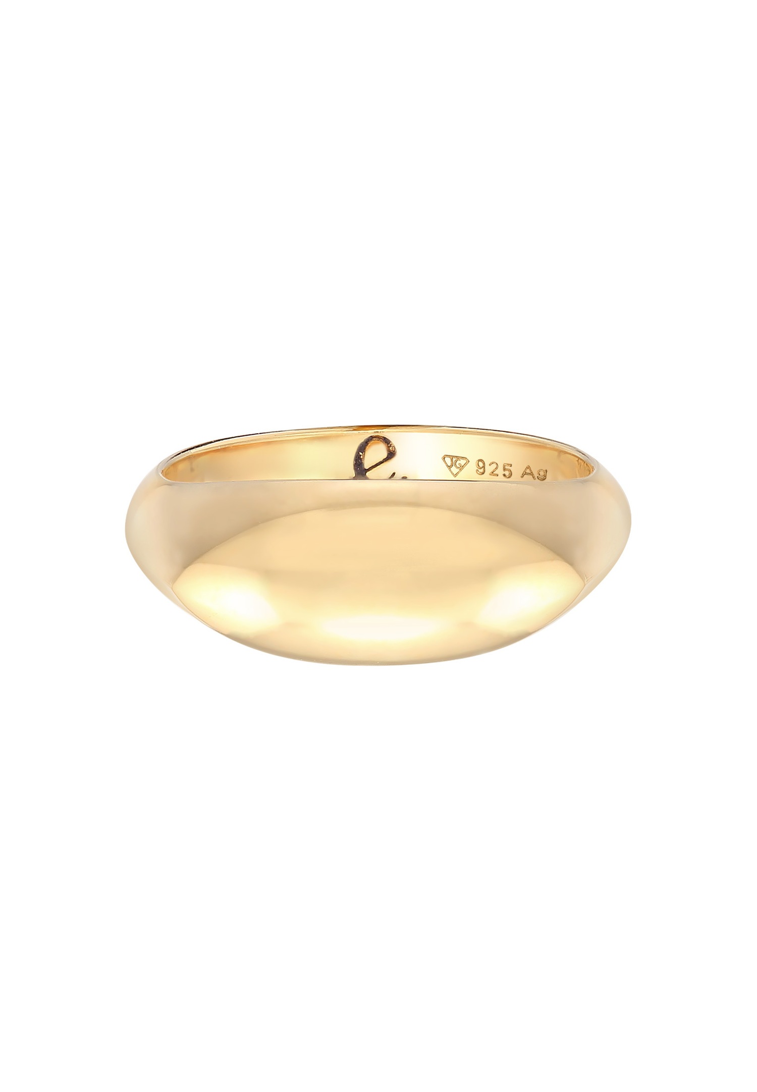 Elli PREMIUM Elli PREMIUM Bague Femmes Sceau Marquise Design Basic en argent sterling 925 rhodié