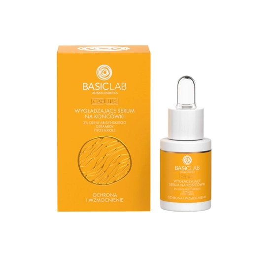 BasicLab Capillus wygładzające serum na końcówki włosów 15 ml