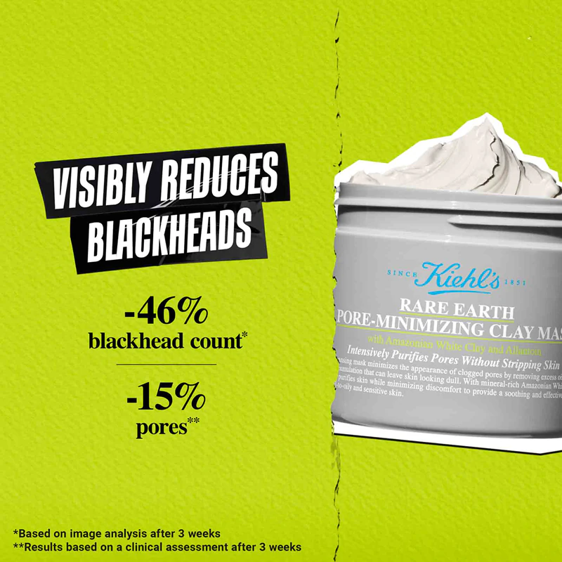 Máscara de Limpeza Profunda de Poros Rare Earth da Kiehl's