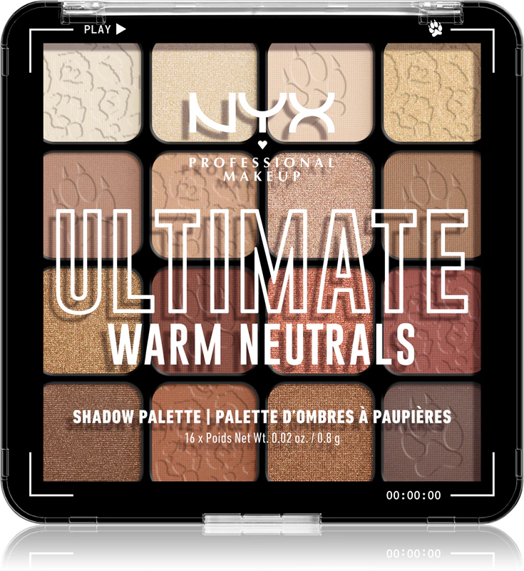 NYX Professional Makeup Ultimate Shadow Palette Lidschatten