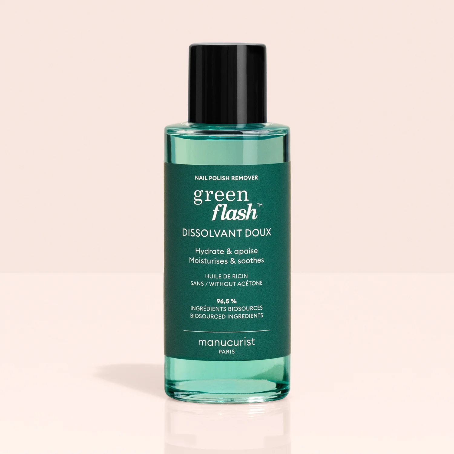 Semi-permanent LED Green Flash™ - 100 ml Dissolvant Doux Green Flash™