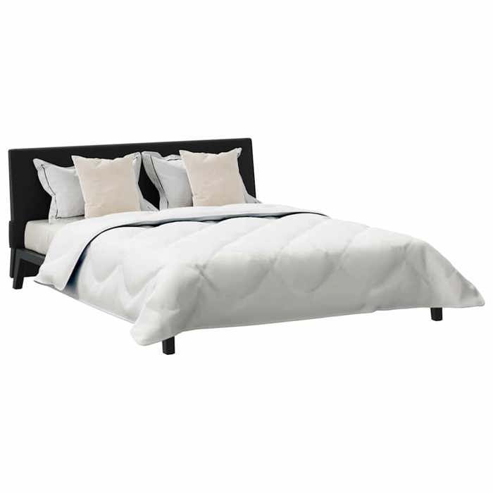 vidaXL Edredón individual de verano con almohada, 3 piezas, microfibra blanca, juego de edredón ligero, manta rectangular 3377290