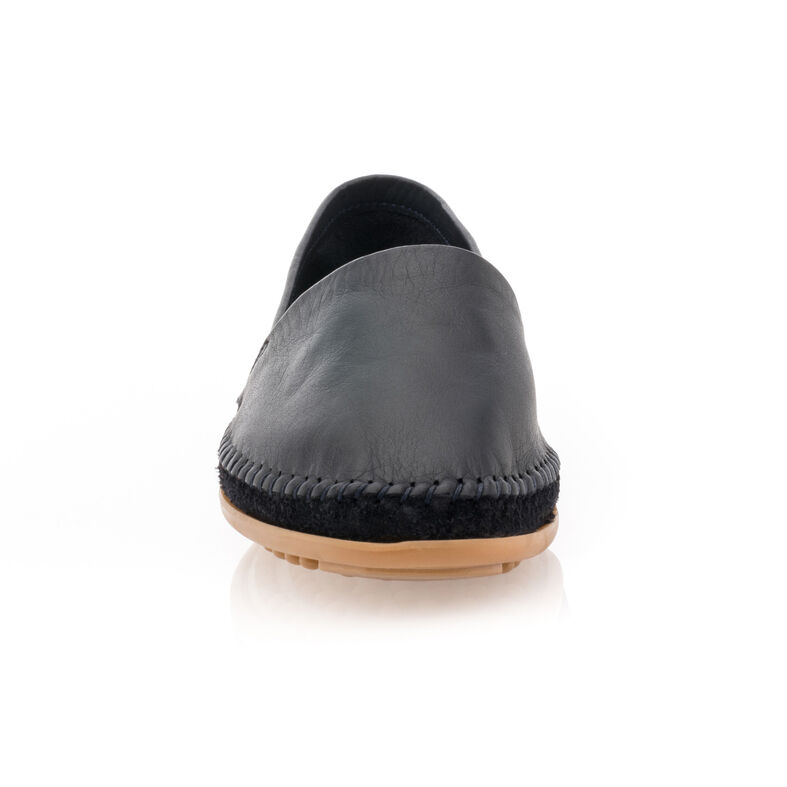 Blaue Damen-Loafer/Bootsschuhe