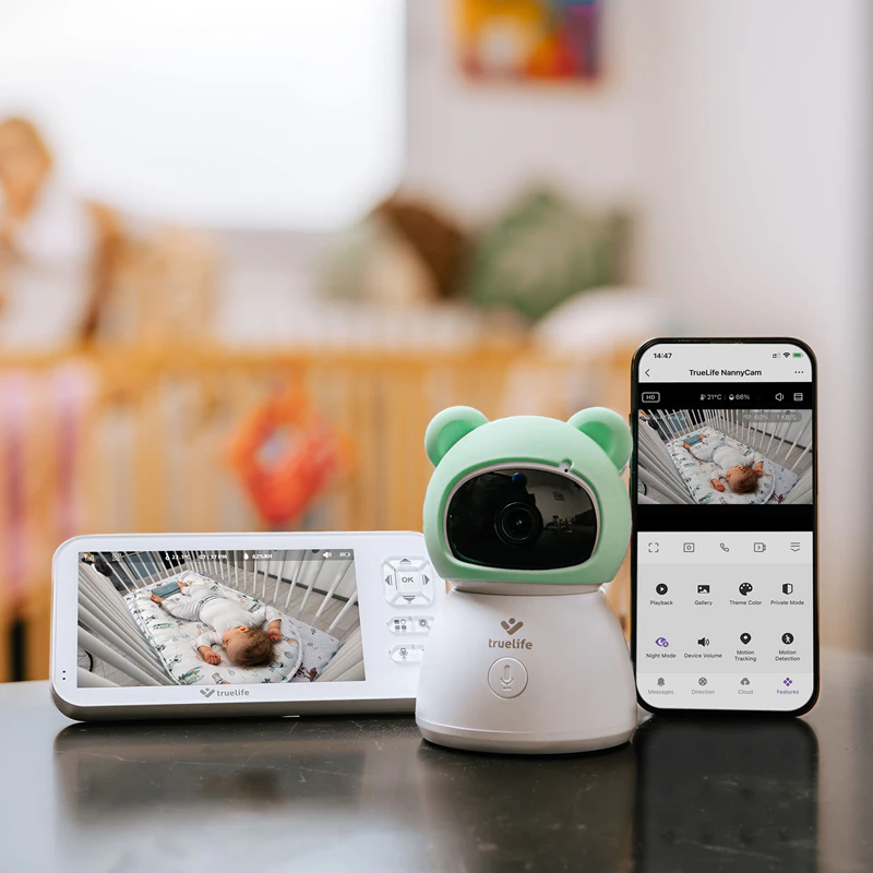 TrueLife NannyCam R6 Dual Smart digitale video babyfoon
