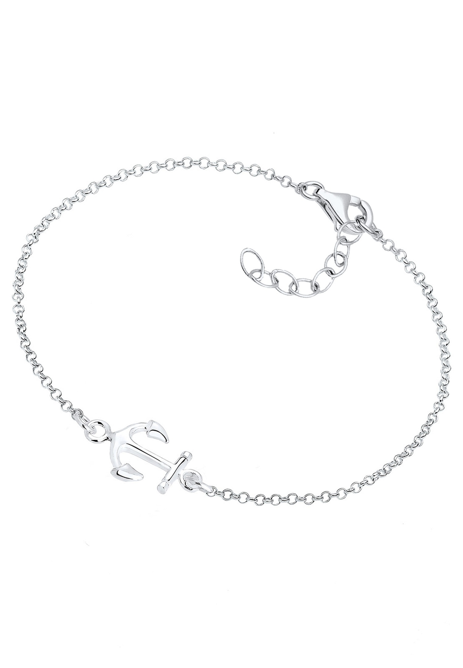 Elli Femmes Ancre Maritime en Argent Sterling 925
