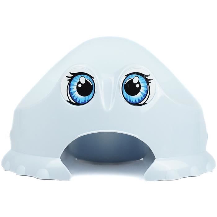 Vasino divertente - THERMOBABY - Senza BPA - Fiore blu