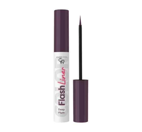 Golden Rose Flash Liner eyeliner w płynie 109 Deep Plum 3,5 ml