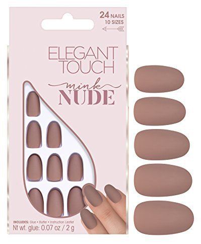 Mink Nude Lipnūs Nagai Dirbtiniai Nagai
