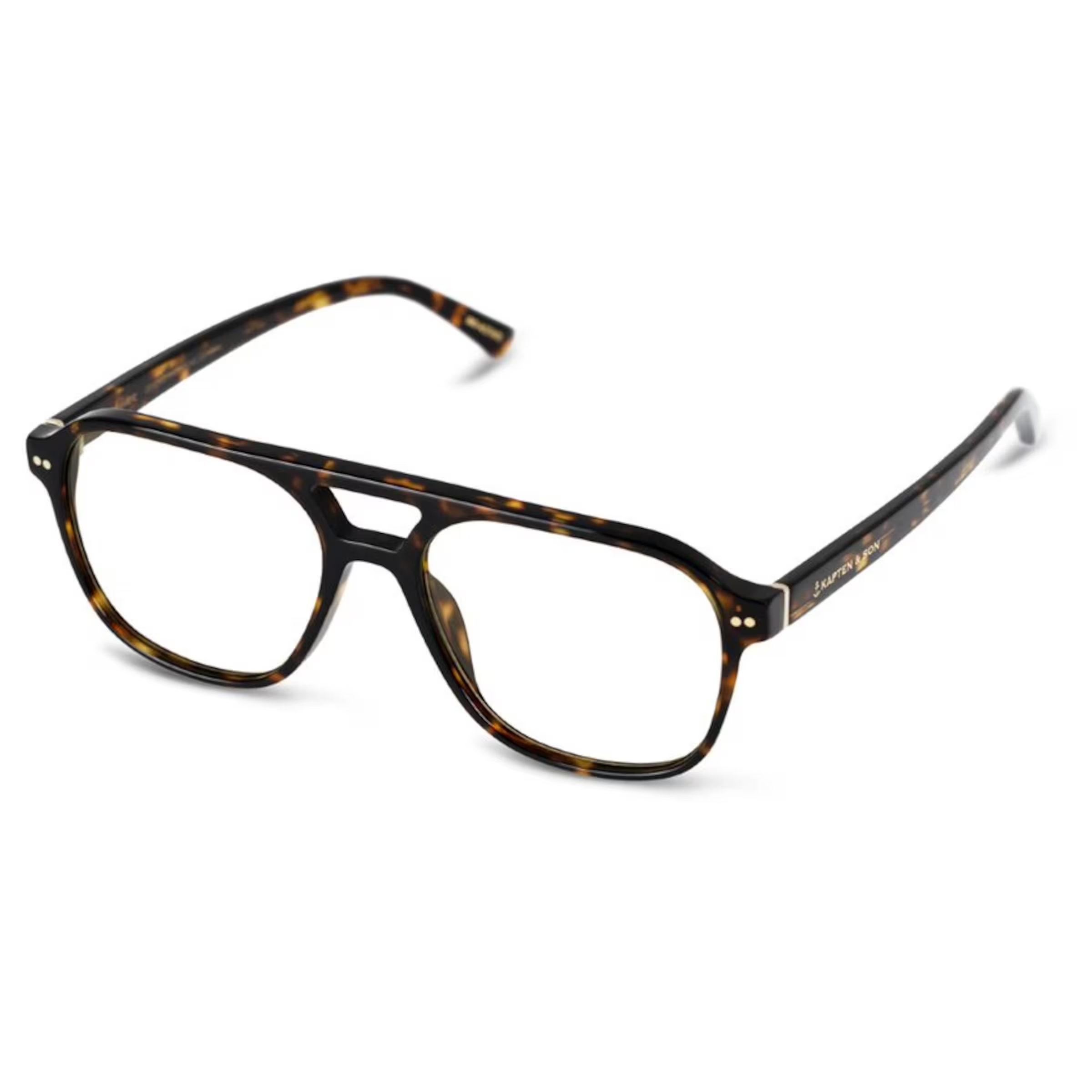 Zurich Oversize Dark Tortoise avec ordonnance