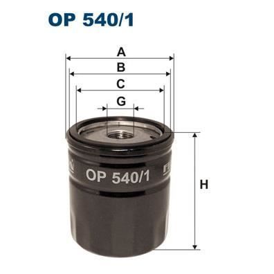 FILTRON Oil filter OP540/1