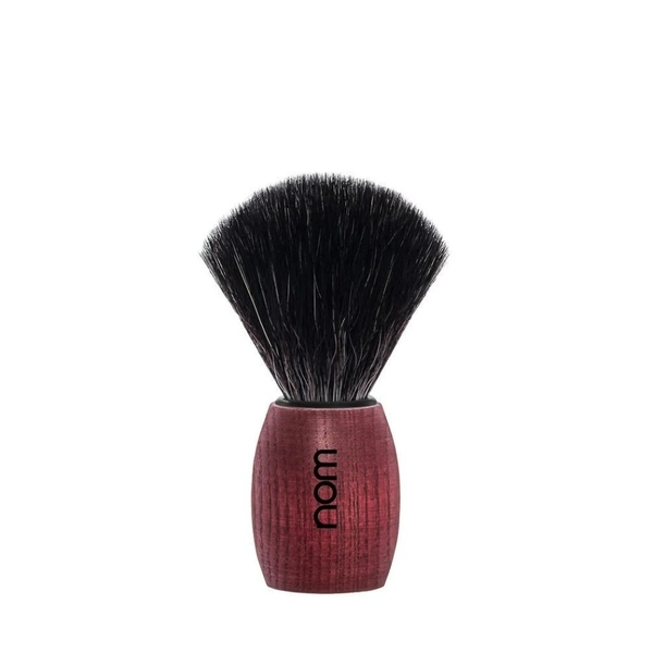 Pămătuf de ras Nom OLE Black Fibre în nuanța Blushed Ash | Bărbați | Superdrug
