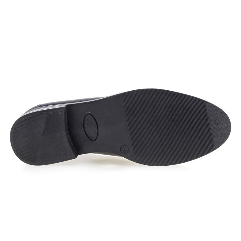 Schwarze Damen-Loafer/Bootsschuhe