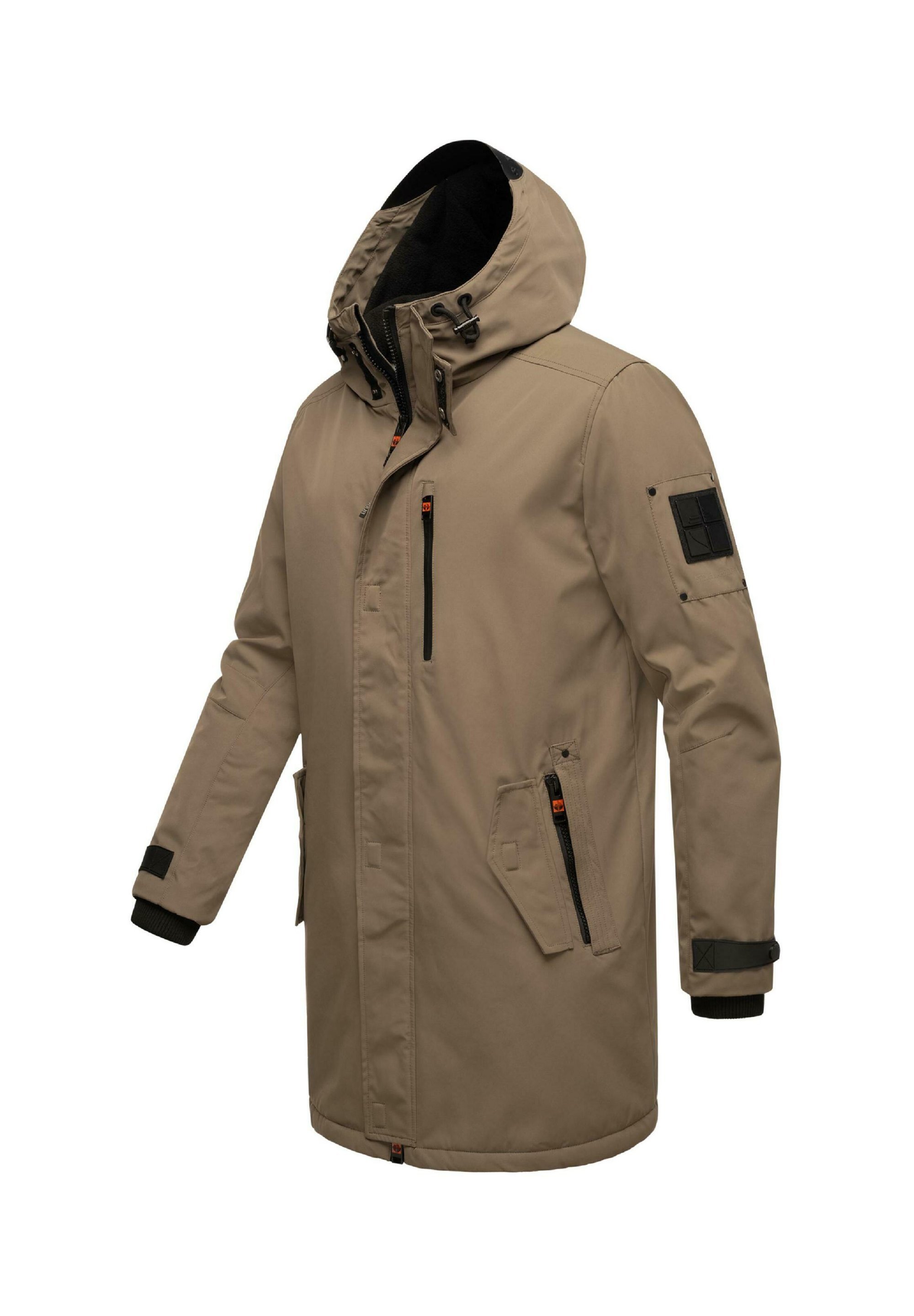 STONE HARBOUR LANZOO - Parka - steenbruin