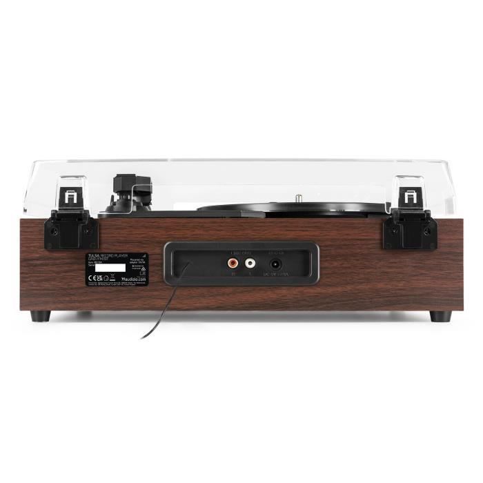 Turntable - AUDIZIO - Tulsa - Bluetooth 5.0 - FM/DAB+ Radio - Digital Recorder
