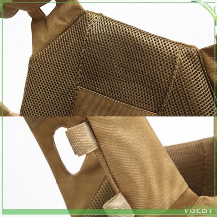 Sac tactique - V GEBY - Ajustable - Haute densité - Léger - Confortable